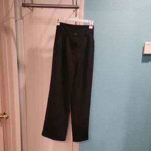Black Wide-Leg Trousers